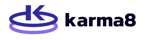 Логотип компании Karma8