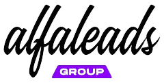 Логотип компании AlfaLeads