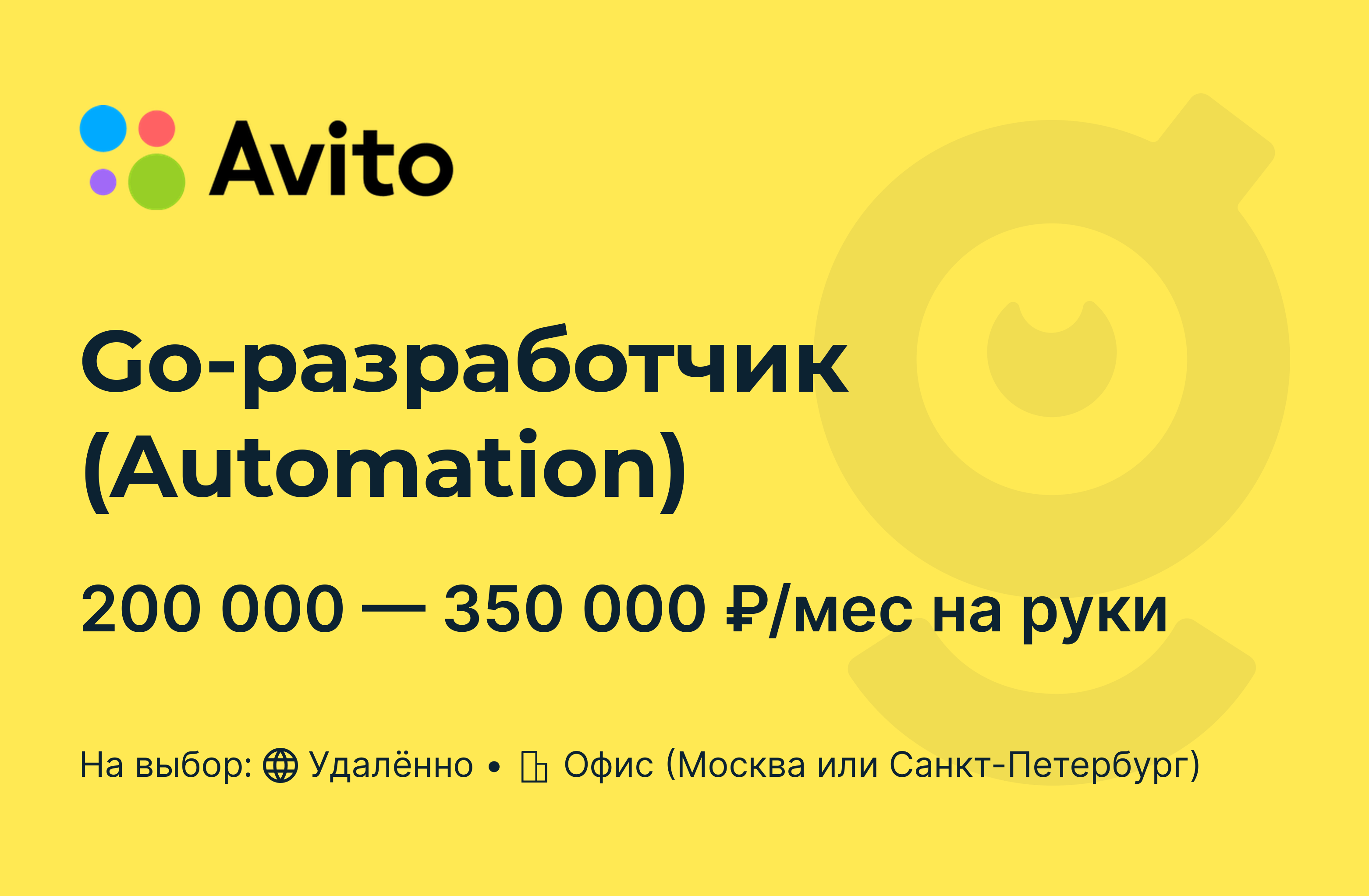 Авито москва и московская область свежие вакансии